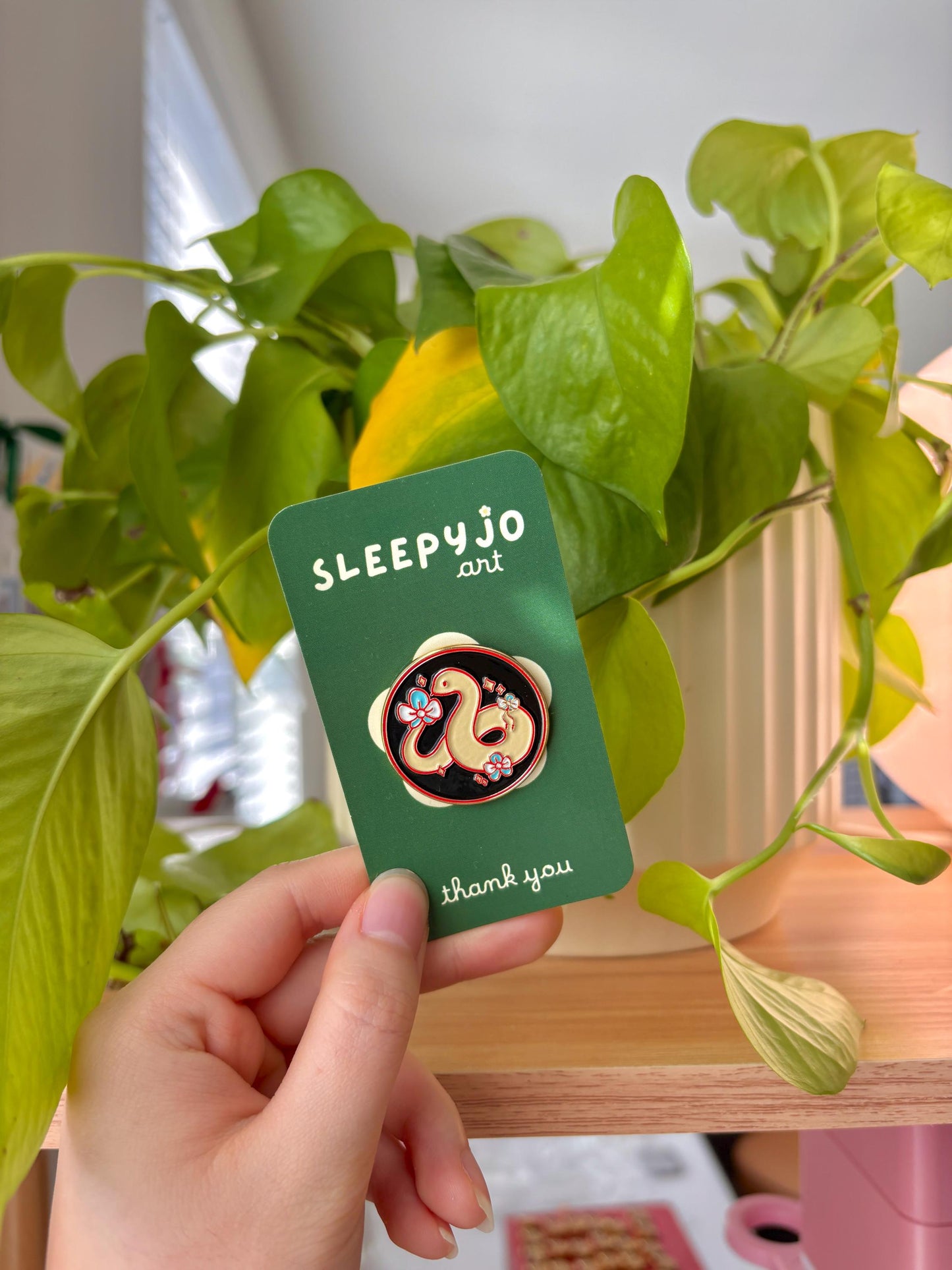 Snake zodiac enamel pin | snake zodiac pin | Chinese zodiac snake | Snake Enamel Pin | Animal Enamel Pin | Chinese zodiac | Cute snake Pin