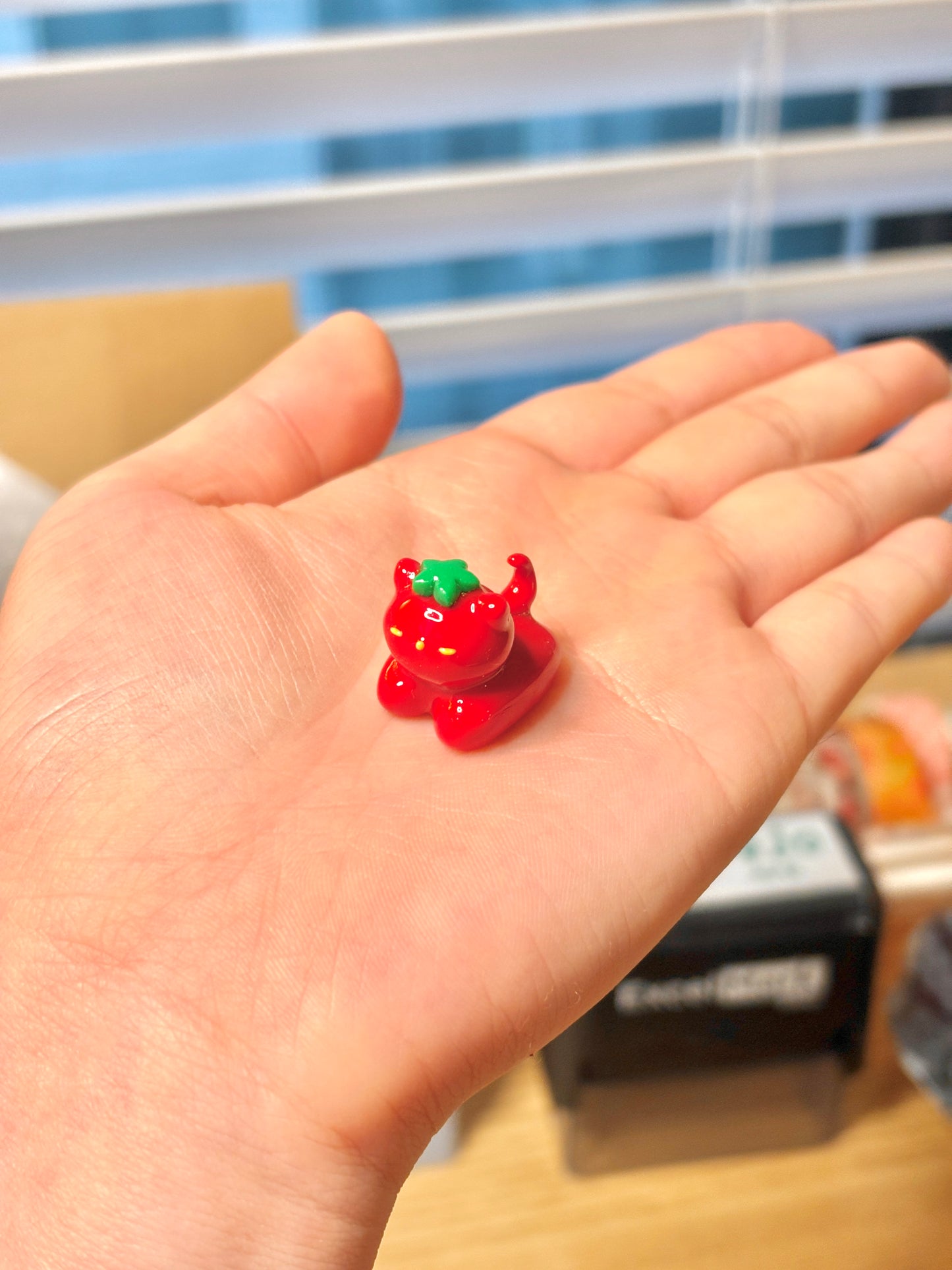 Teeny tiny tomato kitties