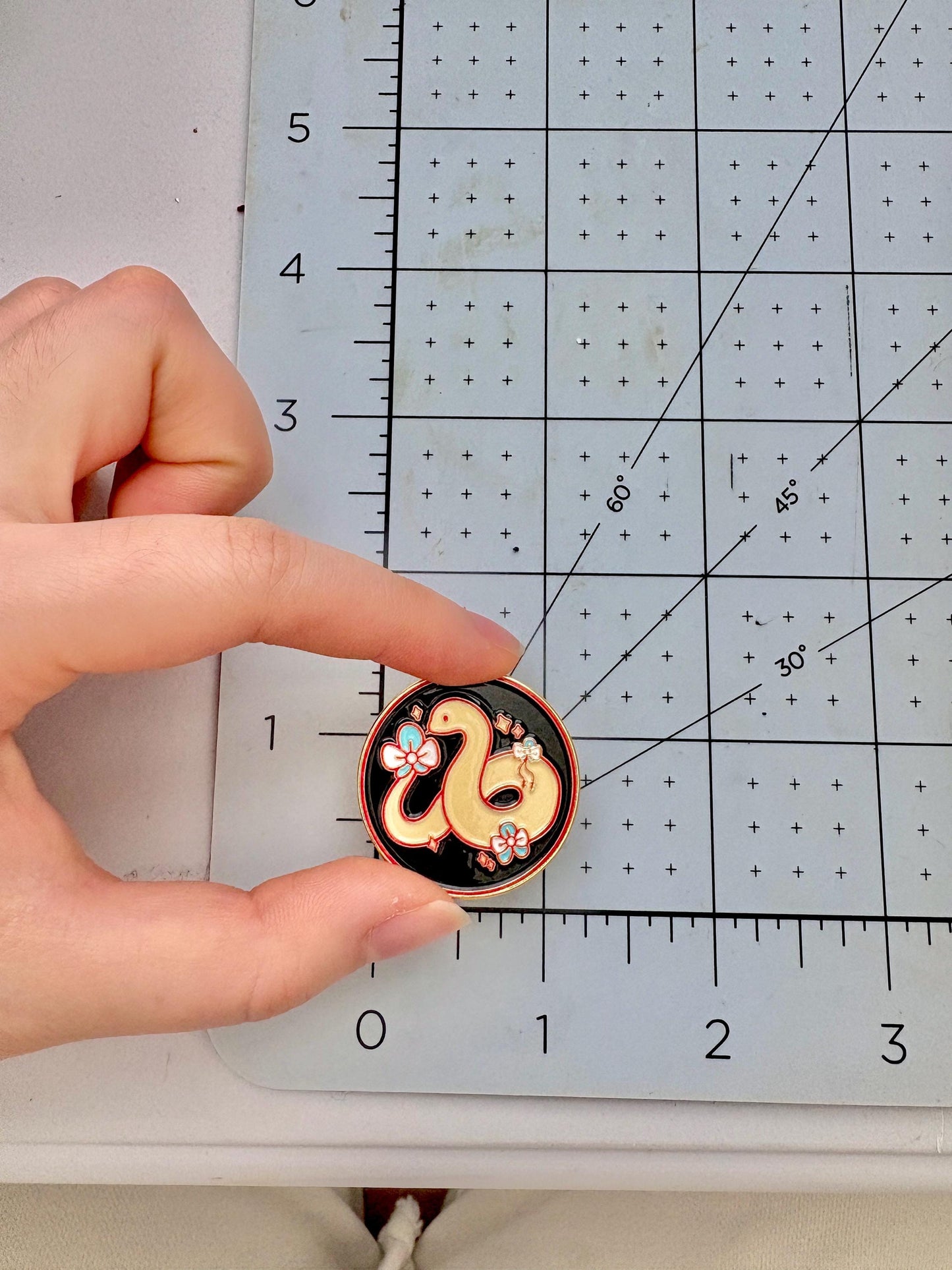 Snake zodiac enamel pin | snake zodiac pin | Chinese zodiac snake | Snake Enamel Pin | Animal Enamel Pin | Chinese zodiac | Cute snake Pin